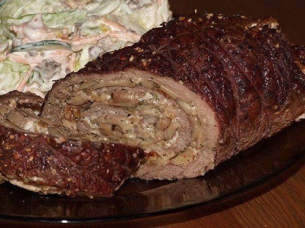 Мясной рулет